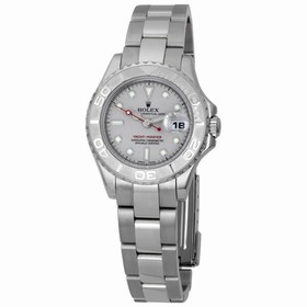 Rolex Yachtmaster Grey Index Dial Oyster Bracelet Ladies Watch 169622GYSO
